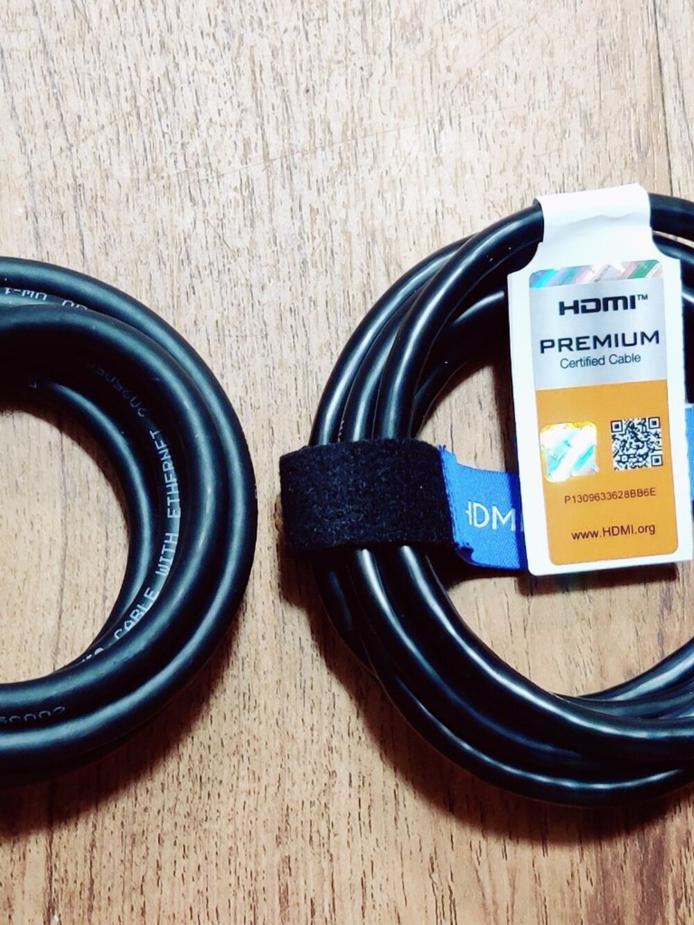 X2 HDMI to HDMI Premium Certified Cable With Ethernet 6ft JHDPK20072-TCSP